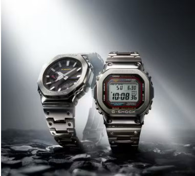 MR-G 初代フルメタルモデル　【極美品】　【廃盤】 希少】CASIO カシオ G-SHOCK 初代 MRG-110 角形 フルメタル MR-G
